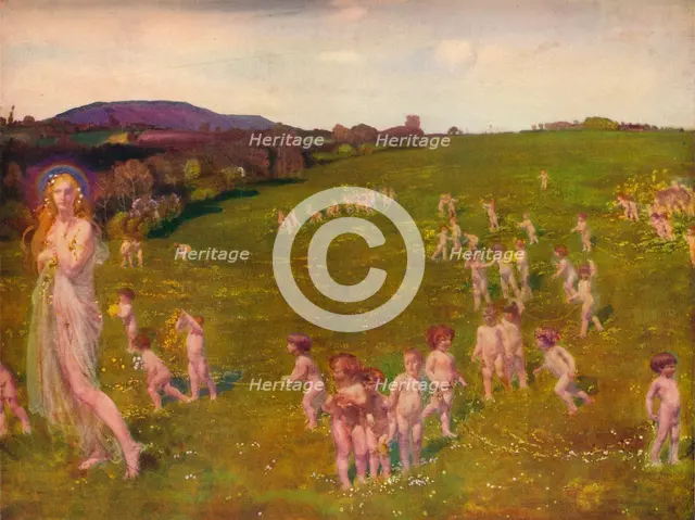 The Coming of Spring, 1913. Artist: Charles Sims