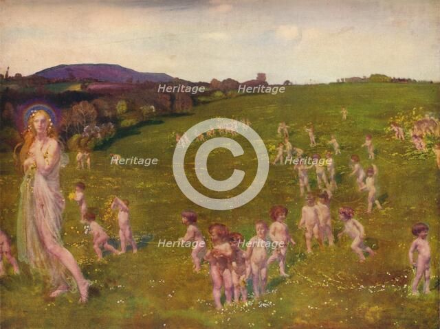 The Coming of Spring, 1913. Artist: Charles Sims