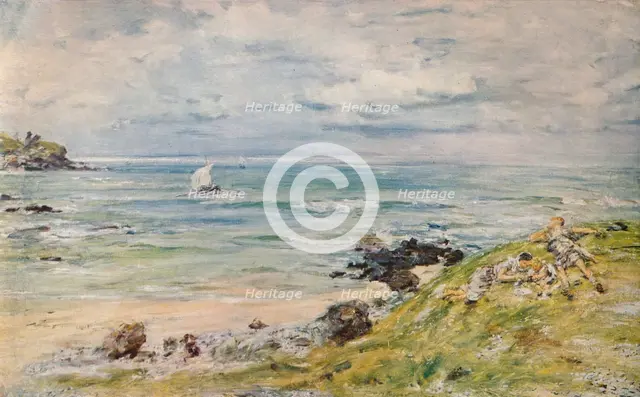 'The Coming of St. Columba', 1895 (1935). Artist: William McTaggart.