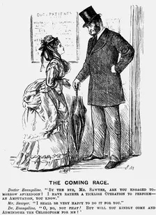 The Coming Race 1872. Creator: George du Maurier