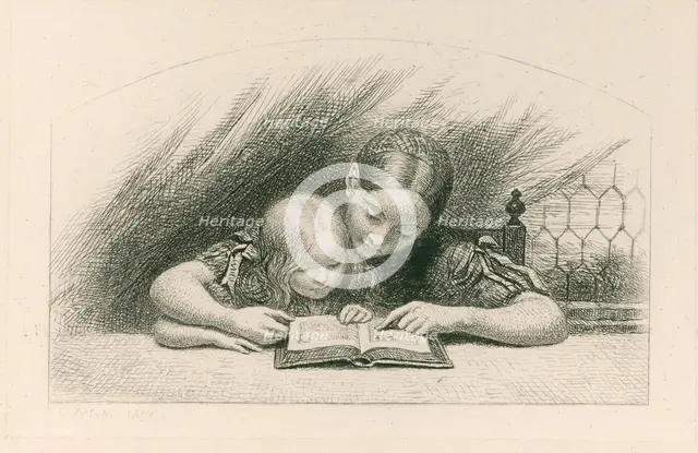 The Companions, 1856 (pub.1857). Creator: Charles West Cope.