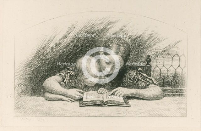 The Companions, 1856 (pub.1857). Creator: Charles West Cope.