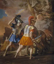 The Companions of Rinaldo, ca. 1633. Creator: Nicolas Poussin