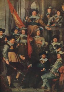 The Company of the Civic Guard of Amsterdam...in 1645 (1914). Creator: Govaert Flinck