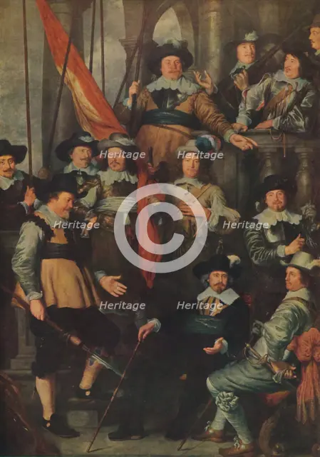 'The Company of the Civic Guard of Amsterdam...in 1645', (1914).  Creator: Govaert Flinck.