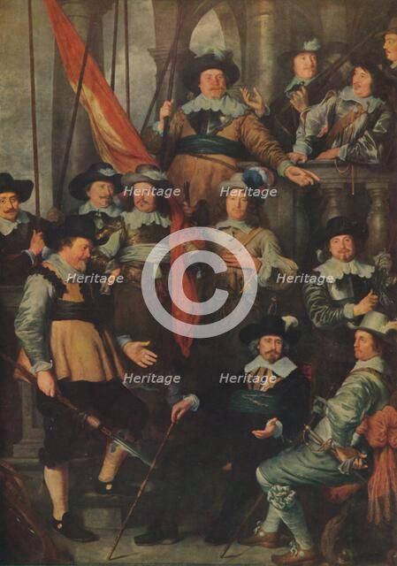 'The Company of the Civic Guard of Amsterdam...in 1645', (1914).  Creator: Govaert Flinck.