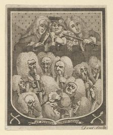 The Company of Undertakers, ca. 1800. Creator: Dent