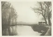 The Compleat Angler, 1880s. Creator: Peter Henry Emerson