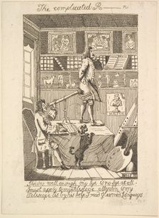 The Complicated R_____n, 1794 (?). Creator: Probably etched by Richard Livesay (British, 1753-1823 Southsea)