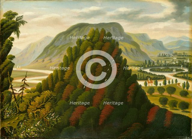 The Connecticut Valley, mid 19th century. Creator: Thomas Chambers.