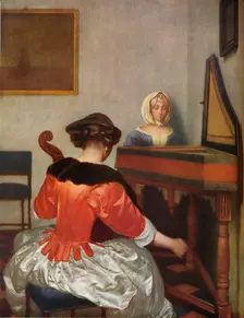 The concert 1655. Artists: Otto Limited, Gerard Terborch II