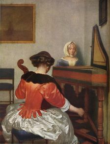 The concert 1655. Artists: Otto Limited, Gerard Terborch II