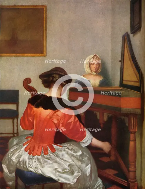 'The concert', 1655. Artists: Otto Limited, Gerard Terborch II.