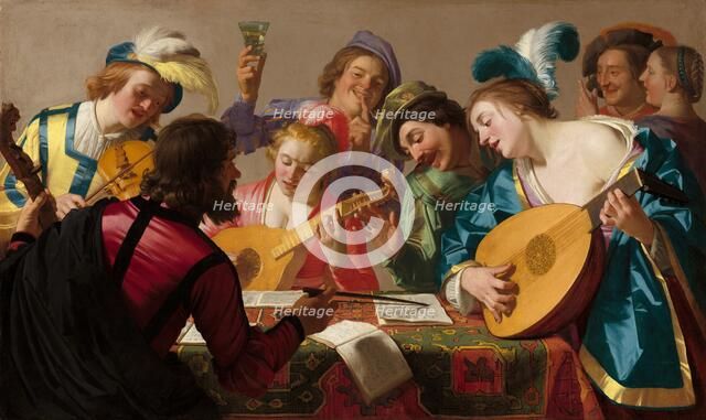 The Concert, 1623. Creator: Gerrit van Honthorst.