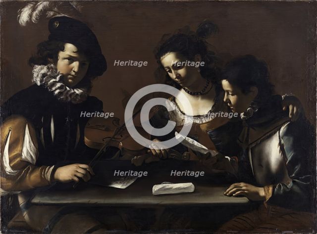 The Concert, 1630. Creator: Mattia Preti.