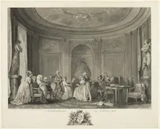 The Concert, 1784. Creator: François Nicolas Barthélemy Dequevauviller