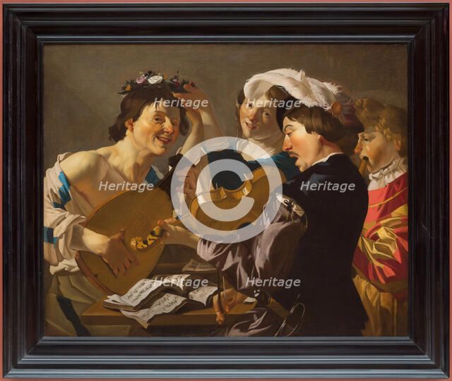 The Concert, c1623. Creator: Dirck van Baburen.