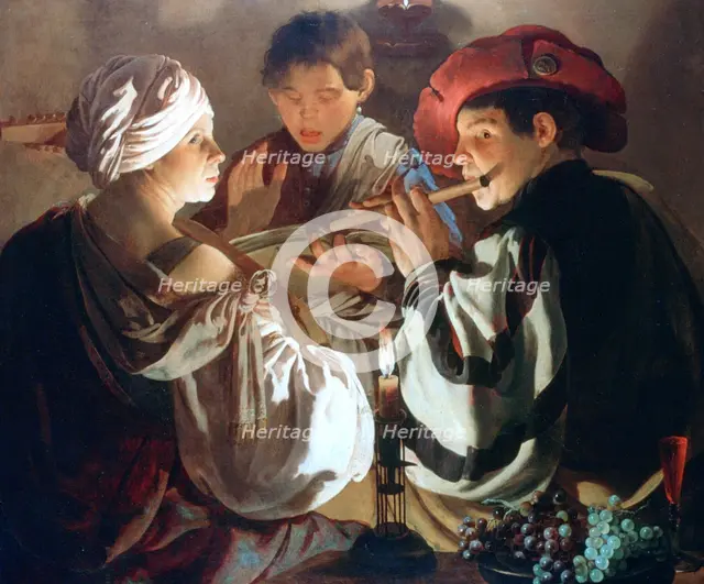 'The Concert', c1626. Artist: Hendrick ter Brugghen