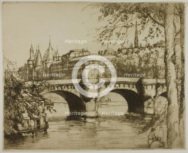 The Concièrgerie, Paris, 1908. Creator: Donald Shaw MacLaughlan.