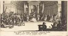 The Condemnation to Death, c. 1618. Creator: Jacques Callot
