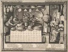 The Confectioner, 1632-35. Creator: Abraham Bosse