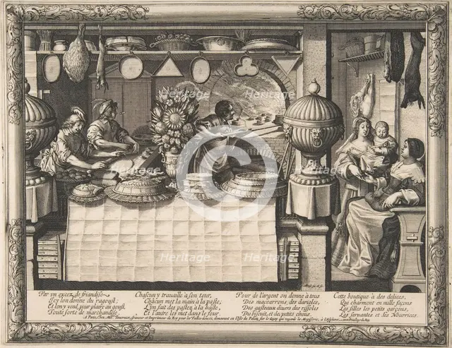 The Confectioner, 1632-35. Creator: Abraham Bosse.