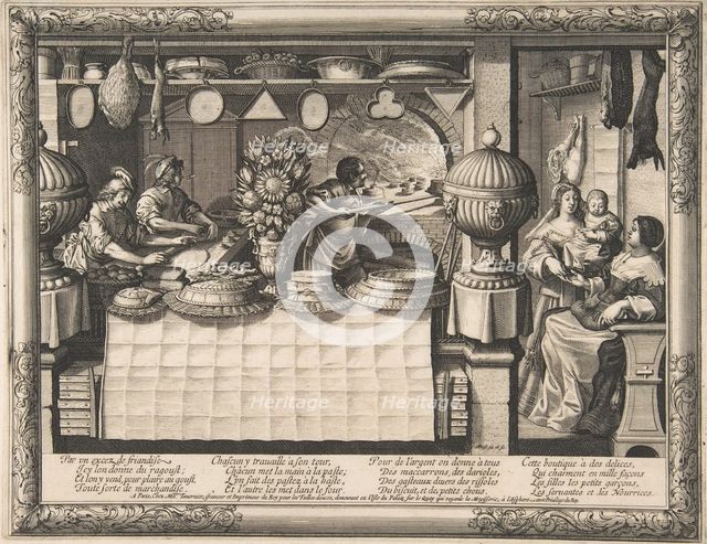 The Confectioner, 1632-35. Creator: Abraham Bosse.