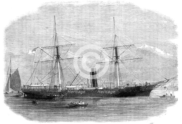 The Confederate cruiser Georgia, 1864. Creator: Unknown.