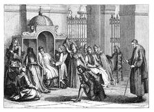 The Confession, (1885).Artist: Bernard Picart