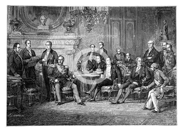 The Conference of Paris, 1856, (1888). Artist: Unknown