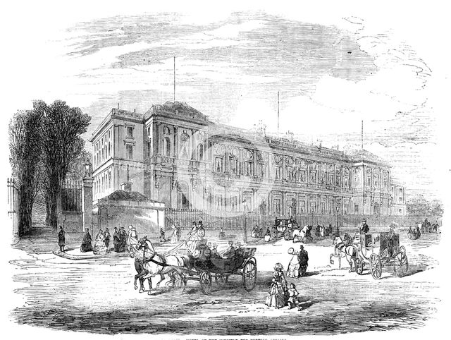 The Conferences at Paris - Hotel of the Minister for Foreign Affairs, 1856.  Creator: Unknown.
