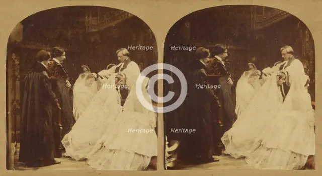 The Confirmation, about 1860. Creator: London Stereoscopic & Photographic Co.
