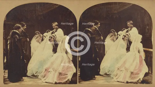 The Confirmation, about 1860. Creator: London Stereoscopic & Photographic Co.