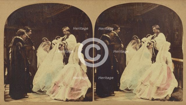 The Confirmation, about 1860. Creator: London Stereoscopic & Photographic Co.