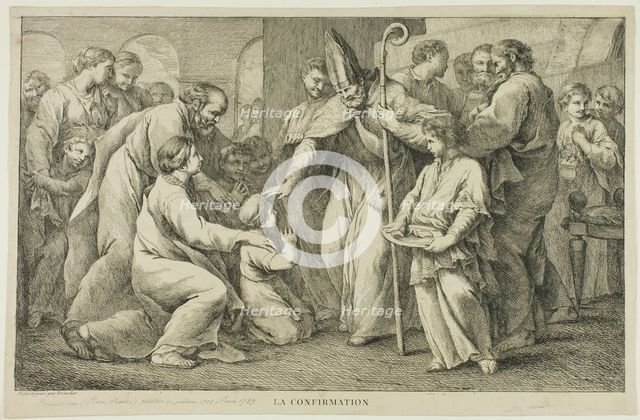 The Confirmation, n.d. Creator: Pierre Charles Trémolières.