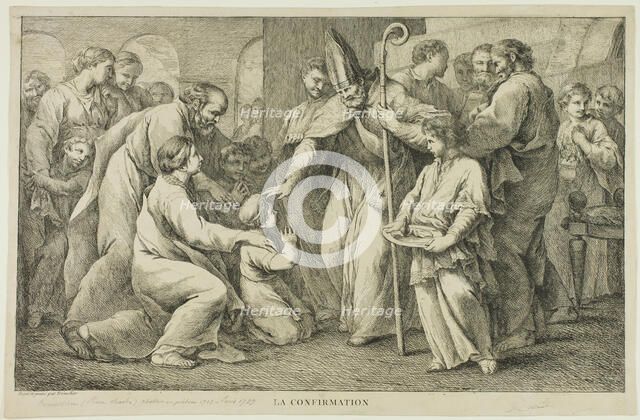 The Confirmation, n.d. Creator: Pierre Charles Trémolières.