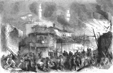 The Conflagration at Varna 1854. Creator: Unknown