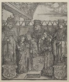 The Congress of Princes at Vienna, 1512-1515. Creator: Albrecht Dürer (German, 1471-1528)