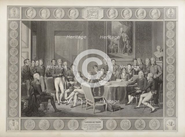 The Congress of Vienna, 1819.