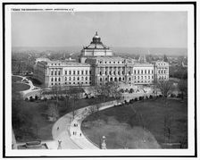 The Congressional Library i.e. Library of Congress, Washington, D.C., c1902. Creator: William H. Jackson