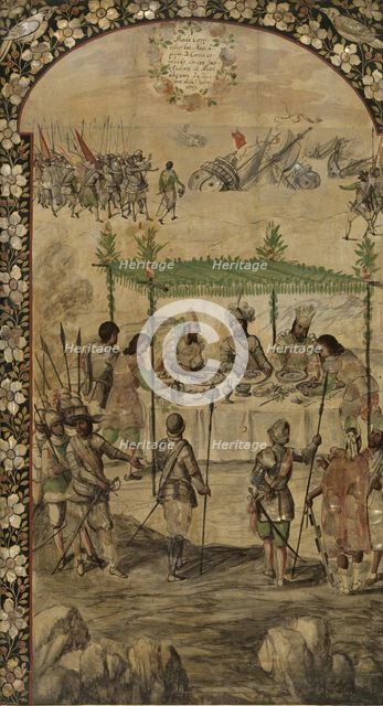 The Conquest of Mexico by Hernan Cortés.