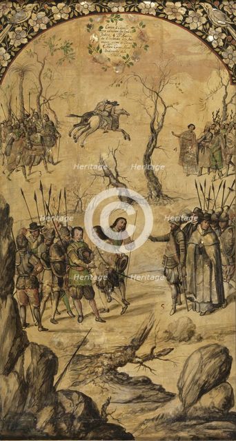 The Conquest of Mexico by Hernan Cortés.