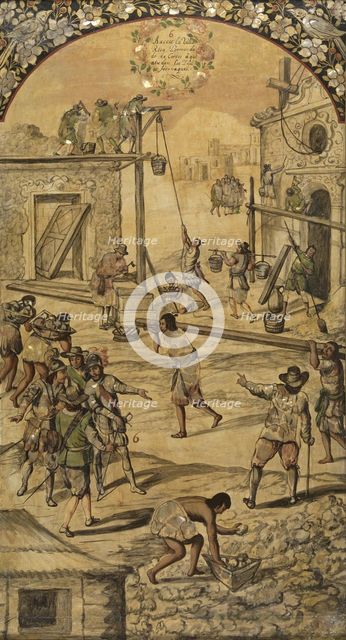 The Conquest of Mexico by Hernan Cortés.
