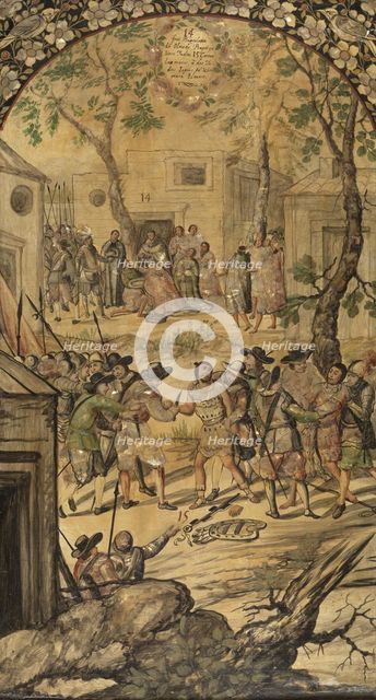 The Conquest of Mexico by Hernan Cortés.