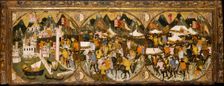 The Conquest of Naples by Charles of Durazzo, 1381-82. Creator: Master of Charles of Durazzo
