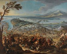 The conquest of Belgrade on September 6, 1688. Creator: Calza, Antonio (1658-1725)