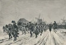 The Conquest of Holland 1795, (1896). Artist: JW Evans