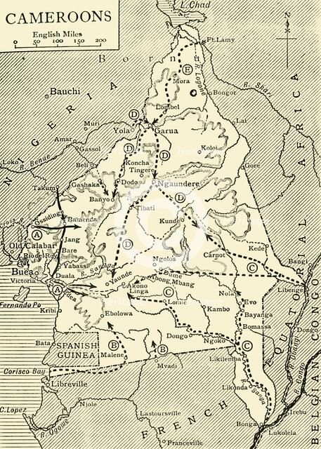 'The Conquest of the Cameroons', First World War, 1914-1916, (c1920). Creator: Unknown.