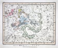 The Constellations (Plate II) Ursa Minor, Cassiopeia, Tarandus, Cepheus, Draco, Custos Messium