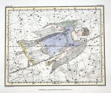 The Constellations (Plate XVIII) Virgo, 1822